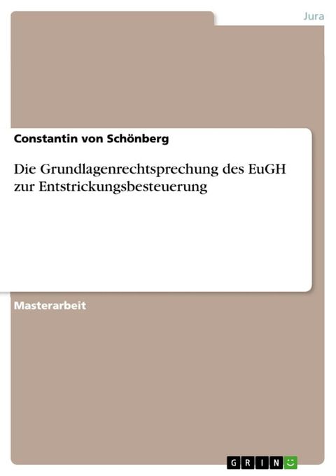 Die Grundlagenrechtsprechung des EuGH zur Entstrickungsbesteuerung(Kobo/電子書)