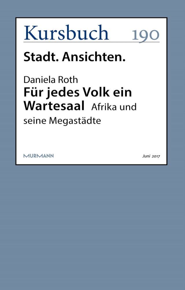  Für jedes Volk ein Wartesaal(Kobo/電子書)