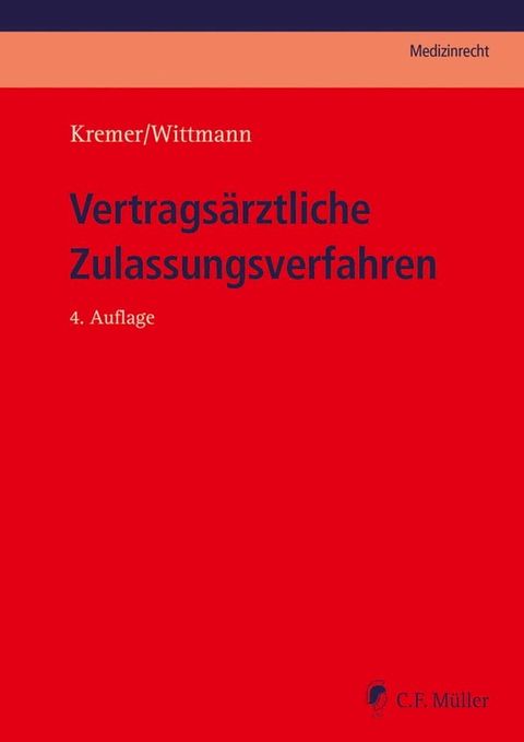 Vertrags&auml;rztliche Zulassungsverfahren, eBook(Kobo/電子書)