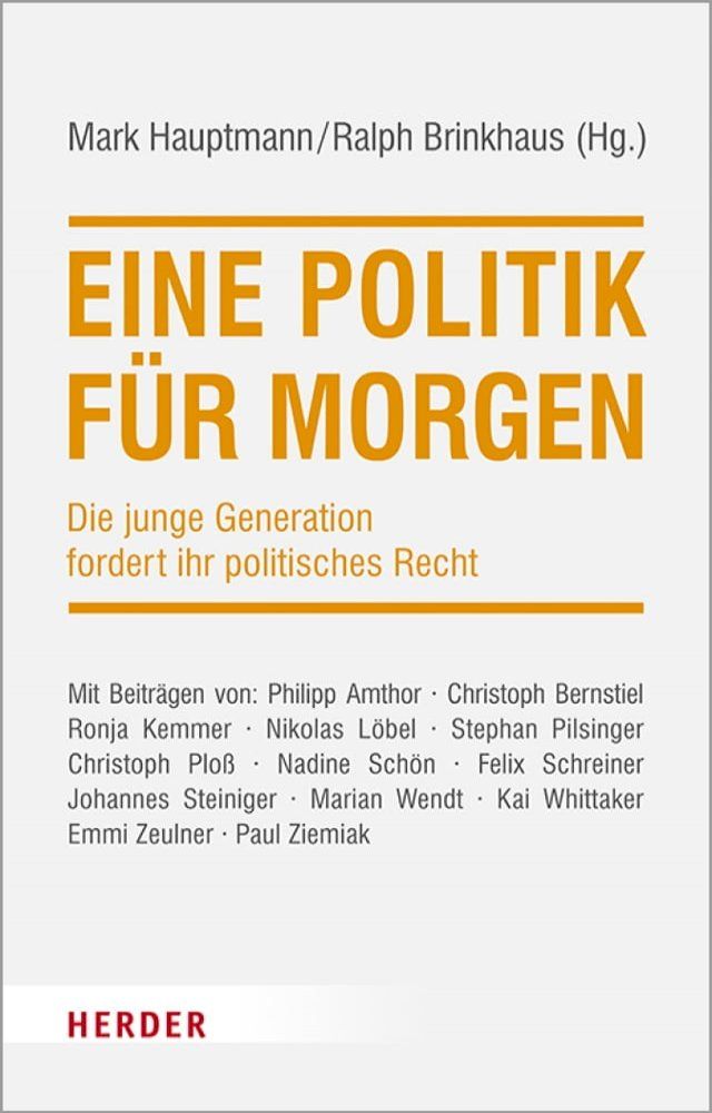  Eine Politik für morgen(Kobo/電子書)