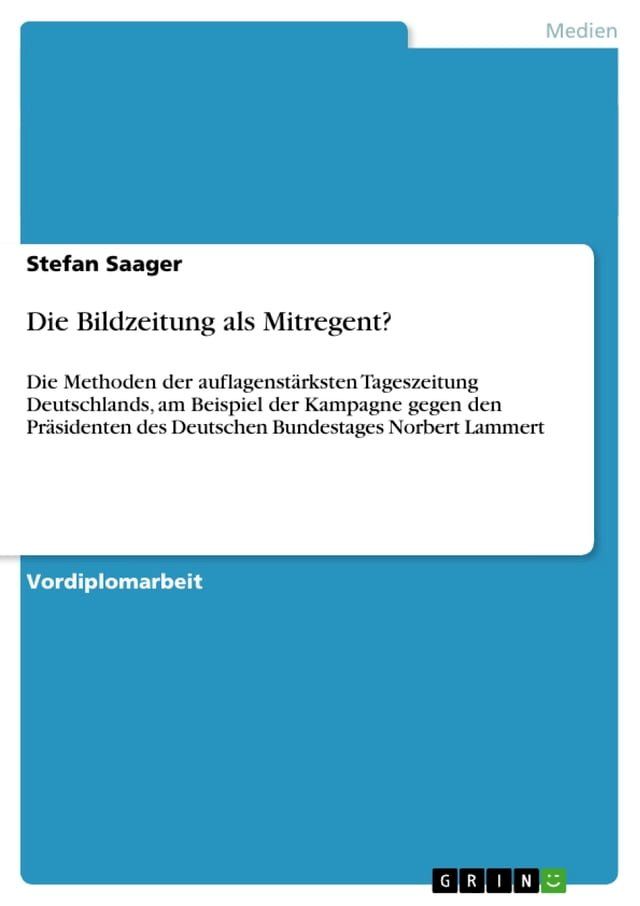  Die Bildzeitung als Mitregent?(Kobo/電子書)