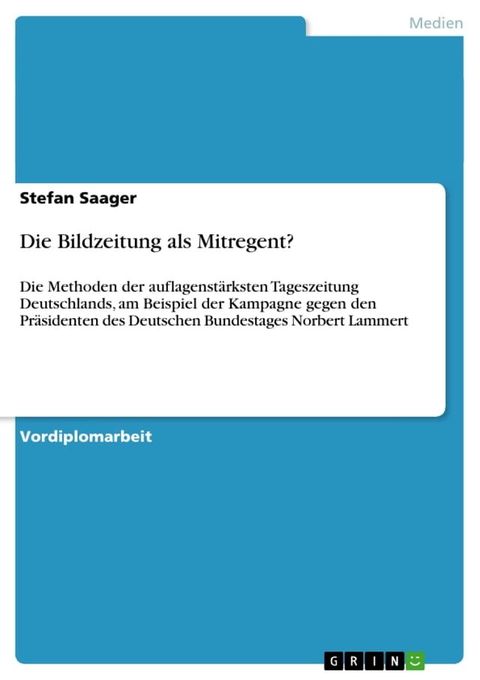 Die Bildzeitung als Mitregent?(Kobo/電子書)