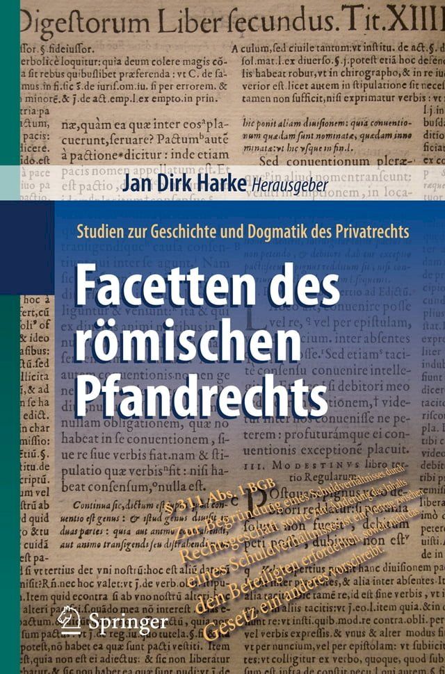  Facetten des r&ouml;mischen Pfandrechts(Kobo/電子書)