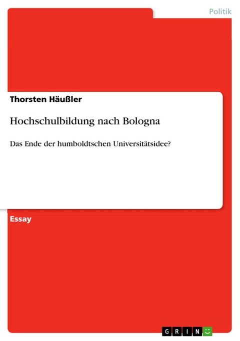 Hochschulbildung nach Bologna(Kobo/電子書)