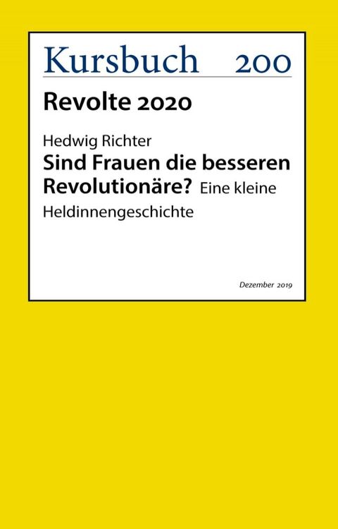 Sind Frauen die besseren Revolution&auml;re?(Kobo/電子書)