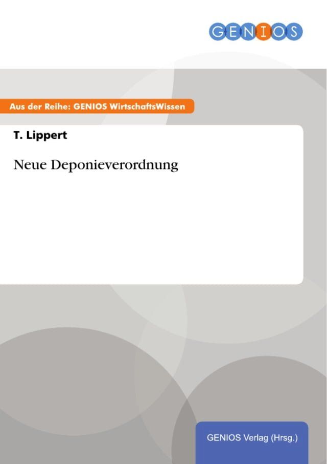  Neue Deponieverordnung(Kobo/電子書)