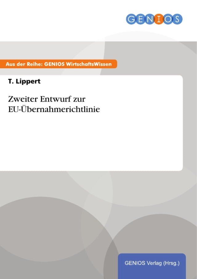  Zweiter Entwurf zur EU-Übernahmerichtlinie(Kobo/電子書)