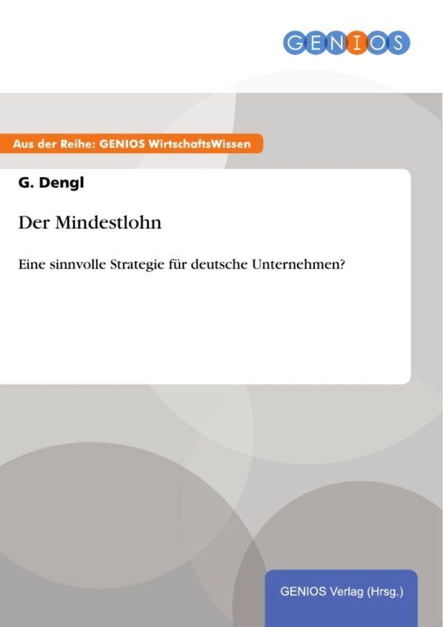  Der Mindestlohn(Kobo/電子書)