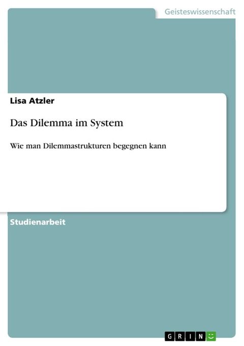 Das Dilemma im System(Kobo/電子書)