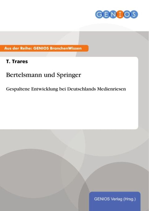 Bertelsmann und Springer(Kobo/電子書)