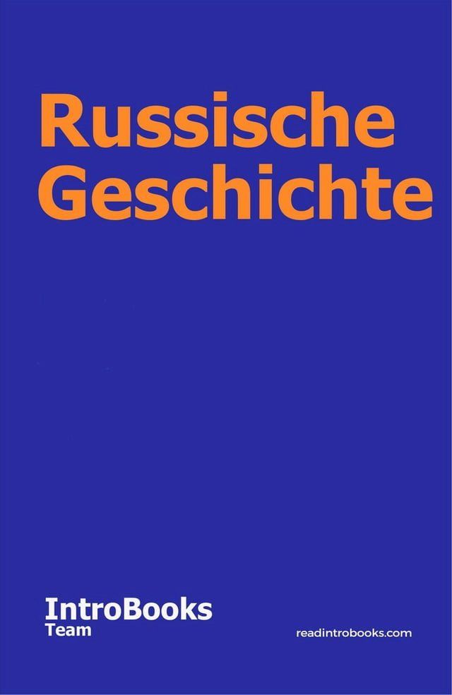  Russische Geschichte(Kobo/電子書)