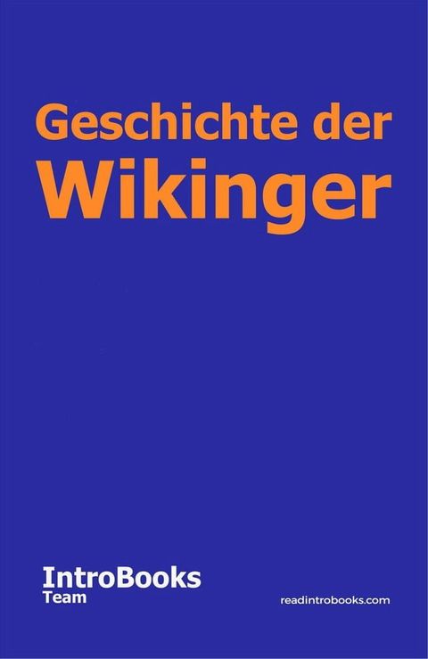 Geschichte der Wikinger(Kobo/電子書)