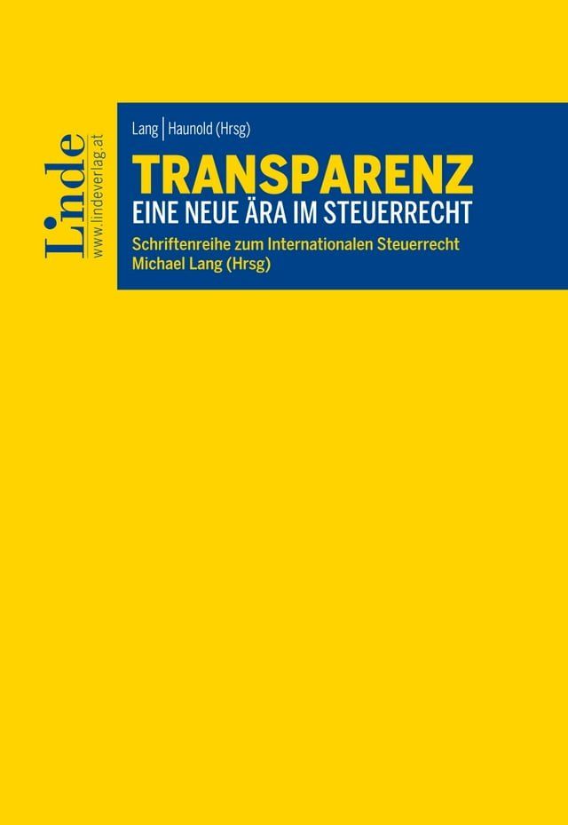  Transparenz - Eine neue &Auml;ra im Steuerrecht(Kobo/電子書)