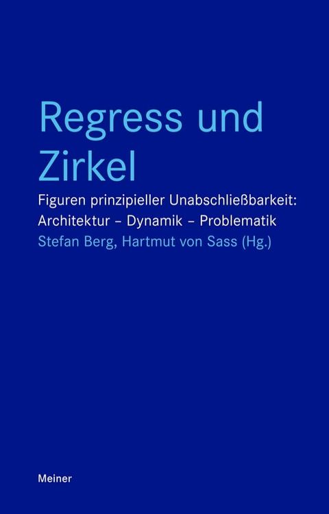 Regress und Zirkel(Kobo/電子書)