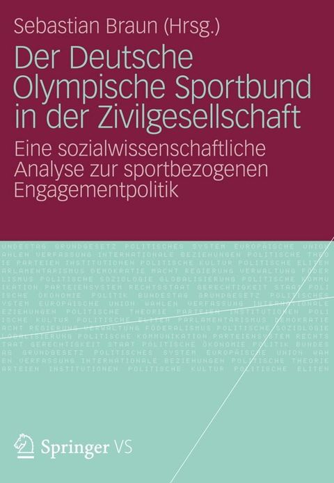 Der Deutsche Olympische Sportbund in der Zivilgesellschaft(Kobo/電子書)