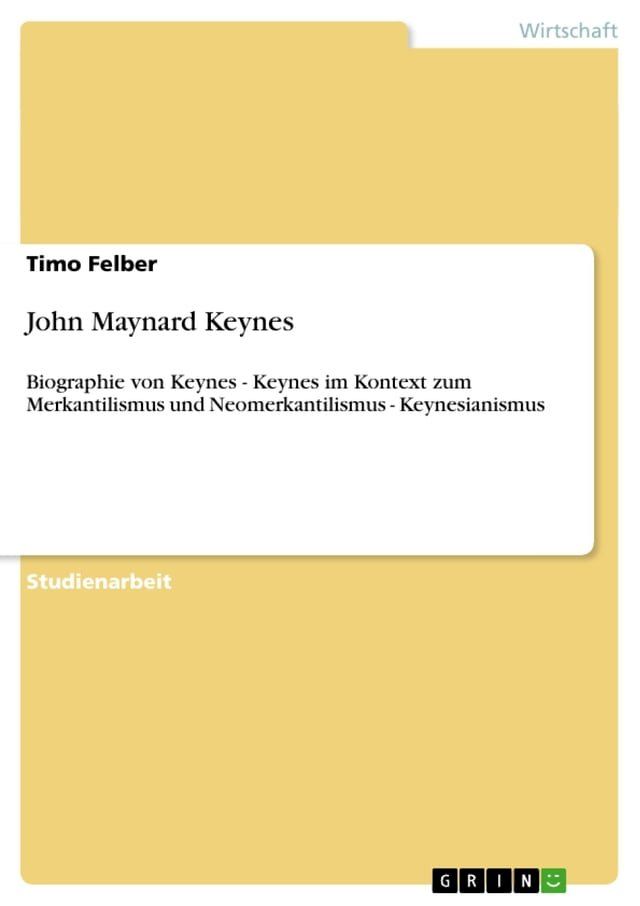  John Maynard Keynes(Kobo/電子書)