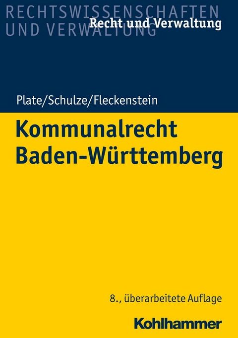 Kommunalrecht Baden-W&uuml;rttemberg(Kobo/電子書)