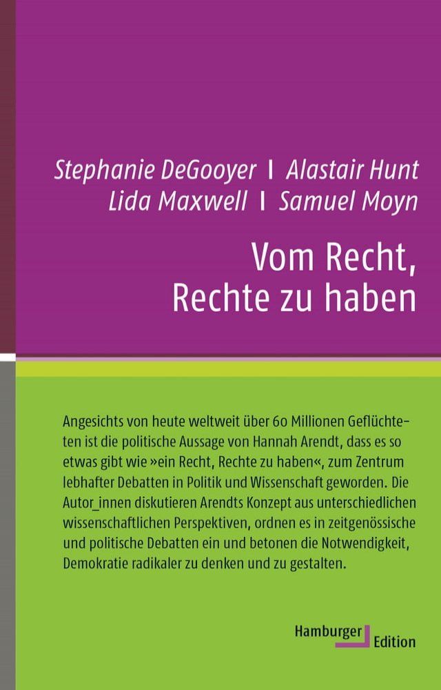  Vom Recht, Rechte zu haben(Kobo/電子書)