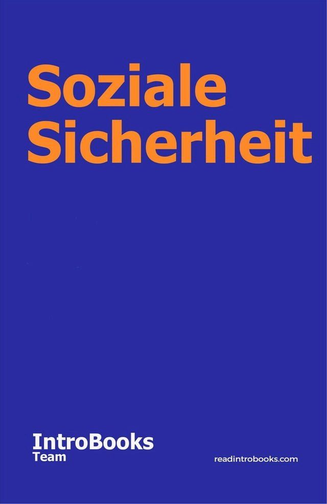  Soziale Sicherheit(Kobo/電子書)