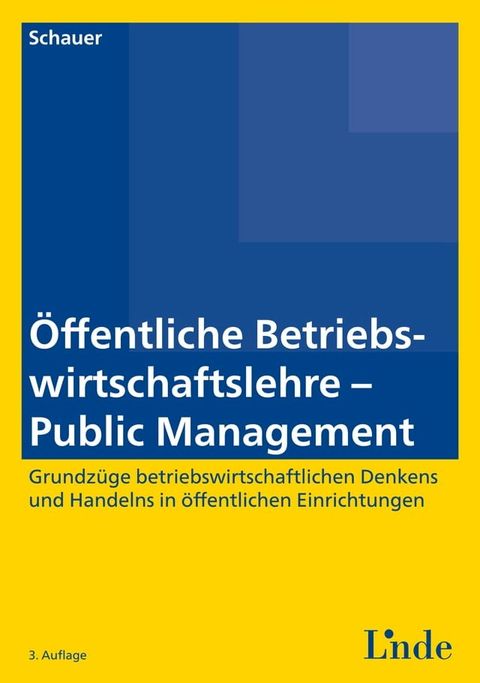 &Ouml;ffentliche Betriebswirtschaftslehre - Public Management(Kobo/電子書)