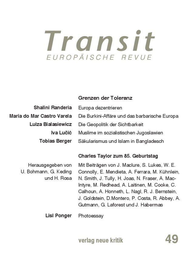  Transit 49. Europäische Revue(Kobo/電子書)