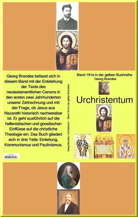 Georg Brandes: Urchristentum – Band 191-2 in der gelben Buchreihe – bei Jürgen Ruszkowski(Kobo/電子書)