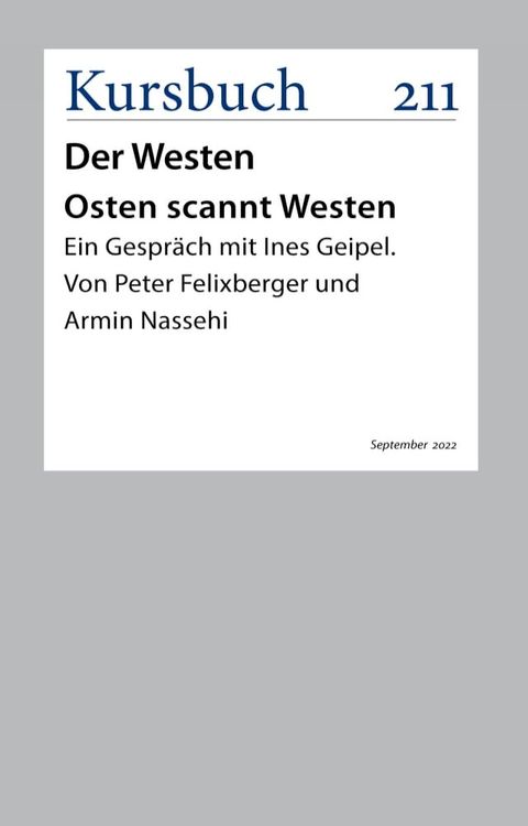 Osten scannt Westen(Kobo/電子書)