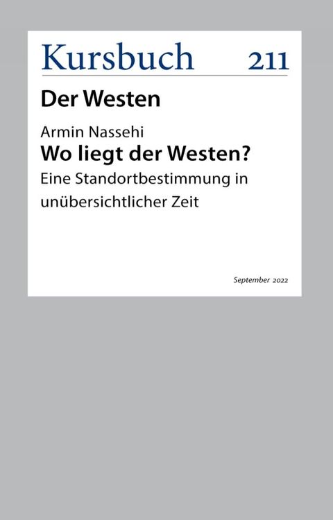 Wo liegt der Westen?(Kobo/電子書)