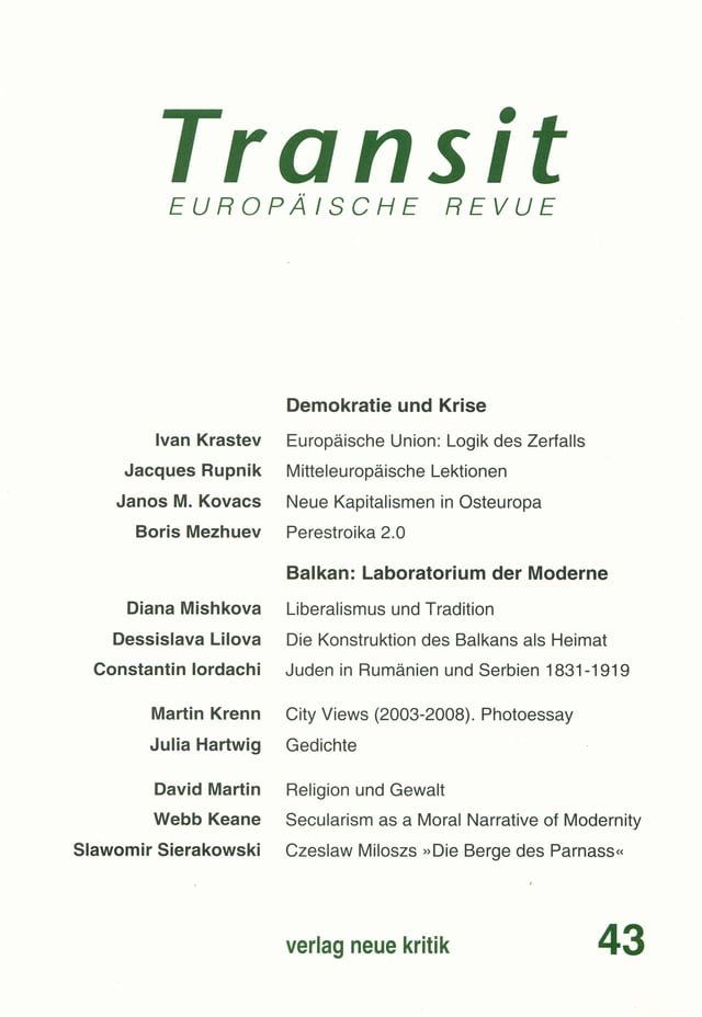  Transit 43. Europäische Revue(Kobo/電子書)