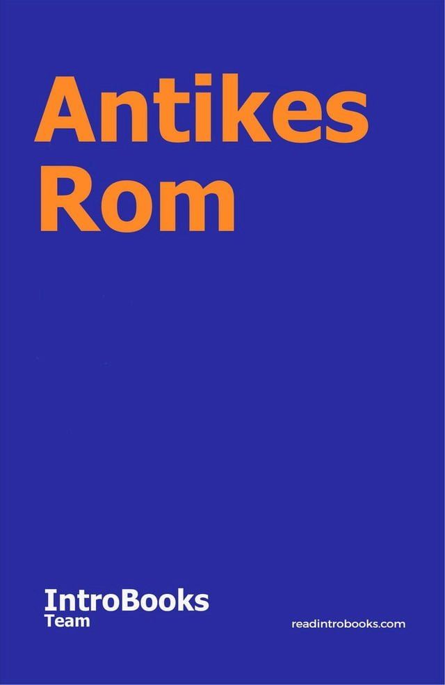  Antikes Rom(Kobo/電子書)