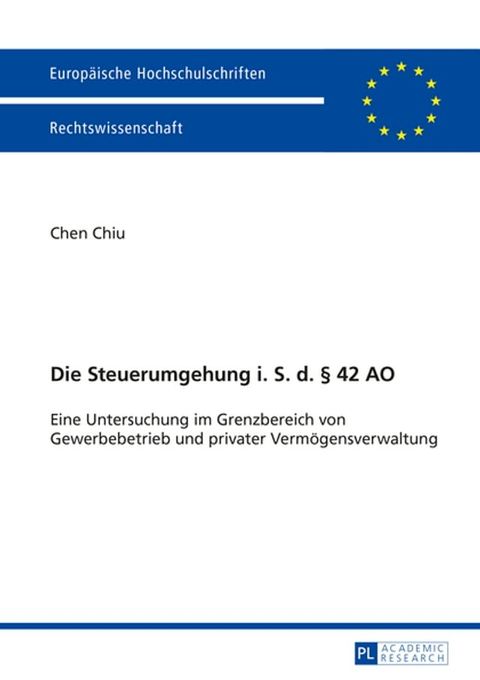 Die Steuerumgehung i. S. d. § 42 AO(Kobo/電子書)