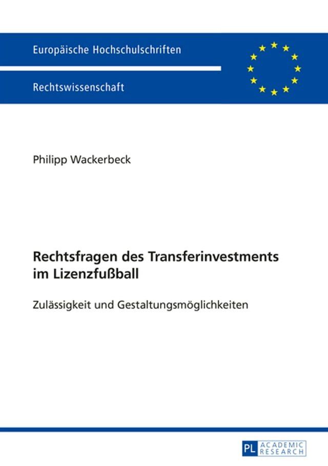  Rechtsfragen des Transferinvestments im Lizenzfußball(Kobo/電子書)