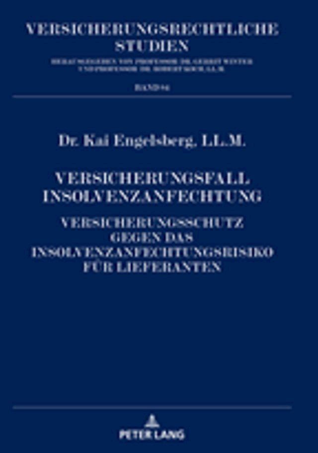  Versicherungsfall Insolvenzanfechtung(Kobo/電子書)