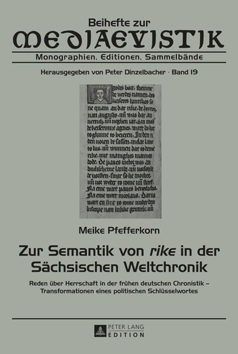 Zur Semantik von &laquo;rike&raquo; in der Saechsischen Weltchronik(Kobo/電子書)