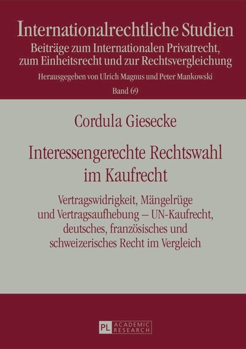 Interessengerechte Rechtswahl im Kaufrecht(Kobo/電子書)