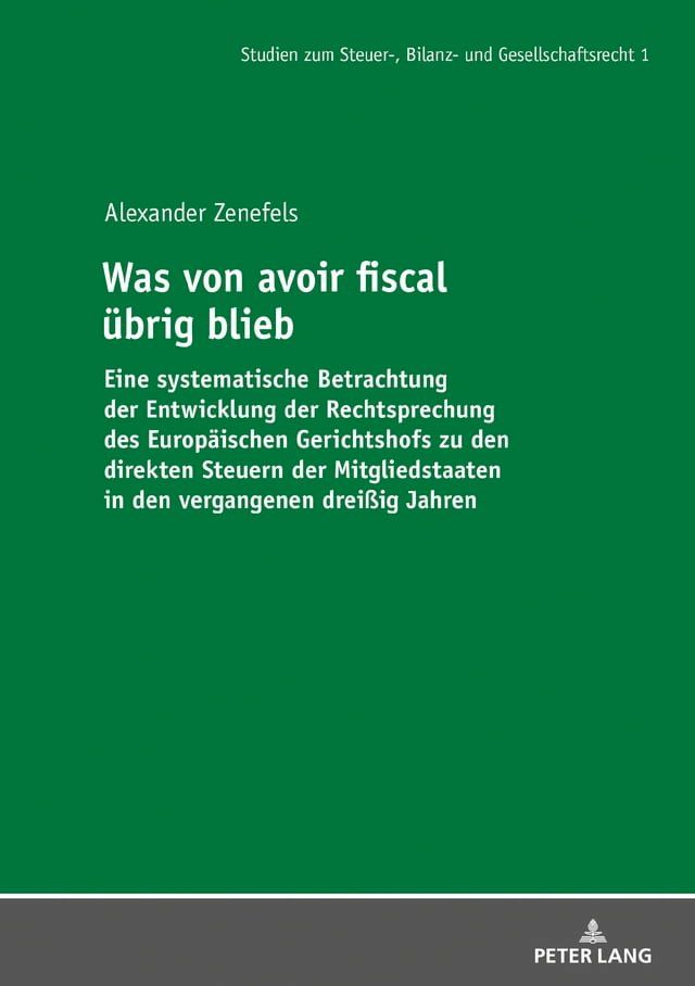  Was von avoir fiscal uebrig blieb(Kobo/電子書)