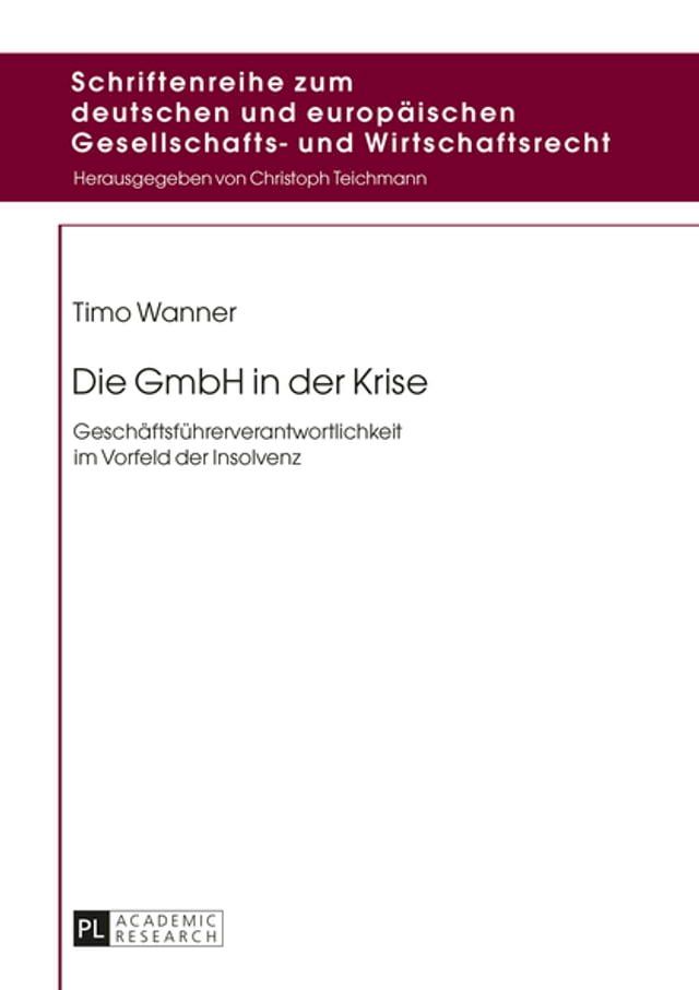  Die GmbH in der Krise(Kobo/電子書)