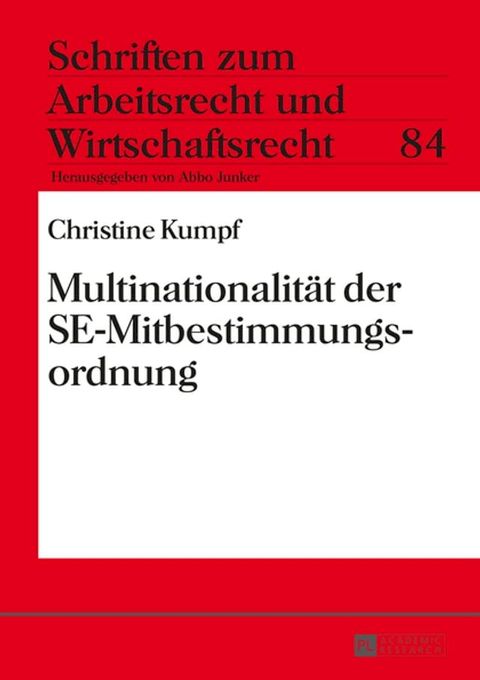 Multinationalitaet der SE-Mitbestimmungsordnung(Kobo/電子書)