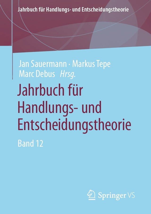  Jahrbuch f&uuml;r Handlungs- und Entscheidungstheorie(Kobo/電子書)