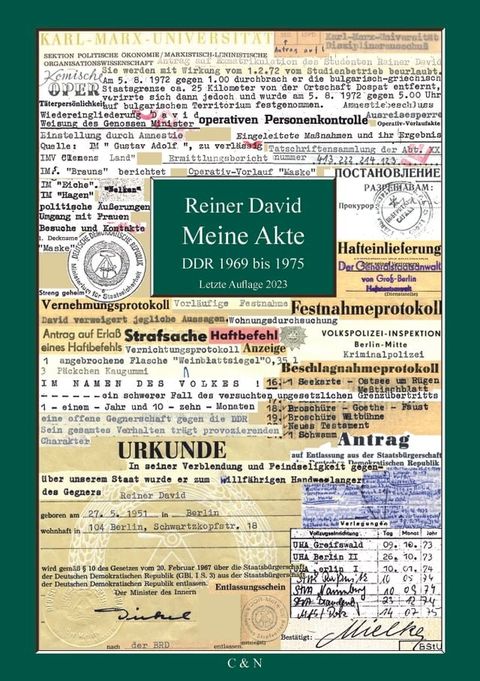 Meine Akte - DDR 1969 bis 1975 - Letzte Auflage 2023(Kobo/電子書)