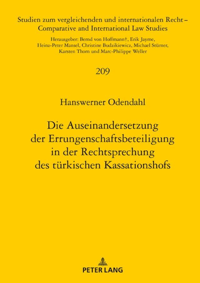  Die Auseinandersetzung der Errungenschaftsbeteiligung in der Rechtsprechung des tuerkischen Kassationshofs(Kobo/電子書)