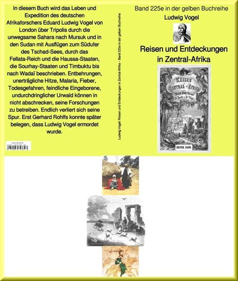 Reisen und Entdeckungen in Zentral-Afrika - Band 225 in der gelben Buchreihe bei Jürgen Ruszkowkski(Kobo/電子書)