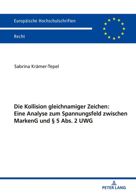 Die Kollision gleichnamiger Zeichen: Eine Analyse zum Spannungsfeld zwischen MarkenG und § 5 Abs. 2 UWG(Kobo/電子書)