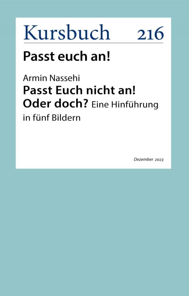  Passt Euch nicht an! Oder doch?(Kobo/電子書)