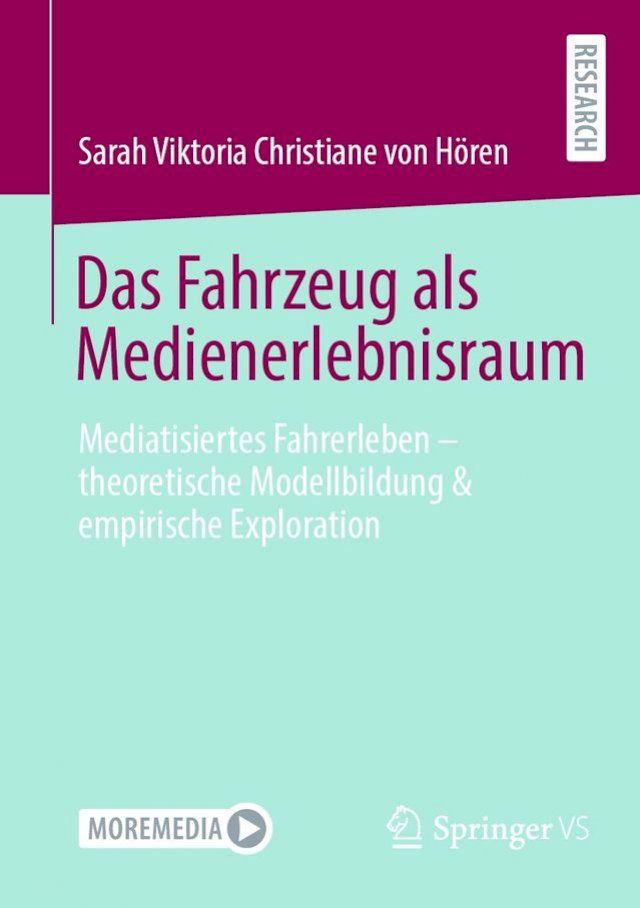  Das Fahrzeug als Medienerlebnisraum(Kobo/電子書)