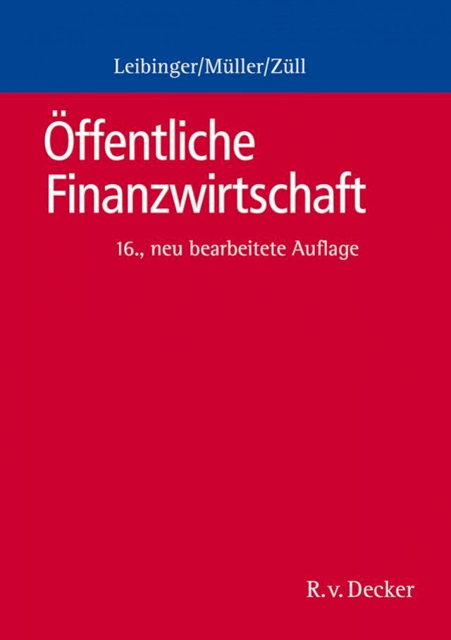  &Ouml;ffentliche Finanzwirtschaft(Kobo/電子書)