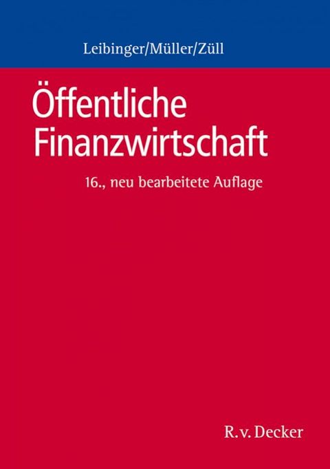 &Ouml;ffentliche Finanzwirtschaft(Kobo/電子書)