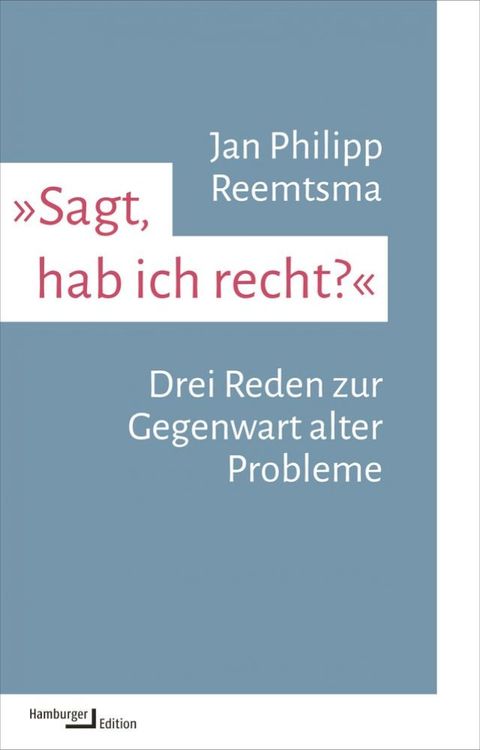 &raquo;Sagt, hab ich recht?&laquo;(Kobo/電子書)