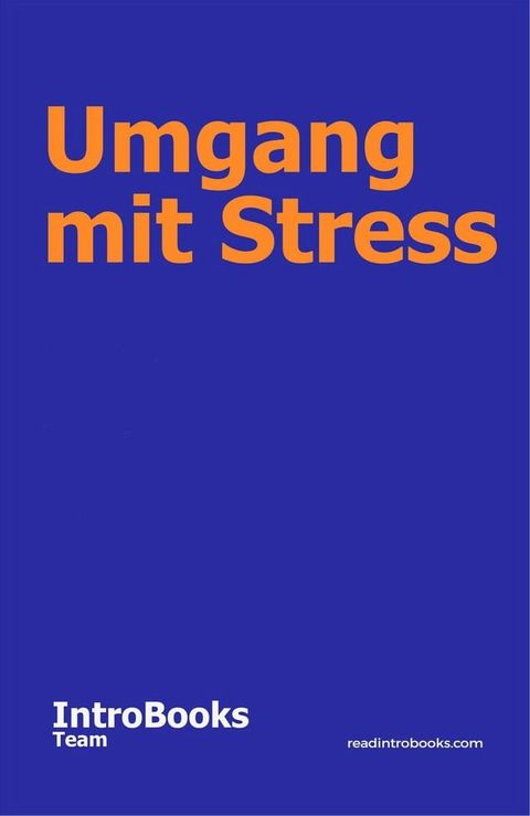 Umgang mit Stress(Kobo/電子書)