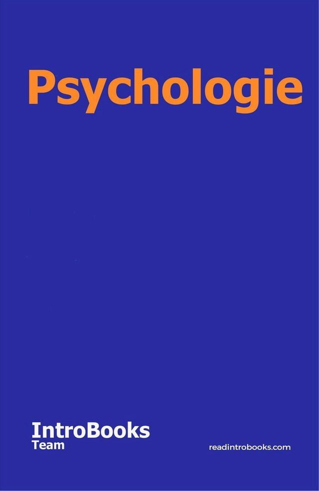  Psychologie(Kobo/電子書)